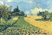 Alfred Sisley Getreidefelder auf den Hugeln von Argenteuil Germany oil painting artist